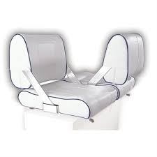 Flip Back Boat Bench Seats Boat Seats White Upholstery Boat