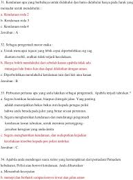 Perpaduan kata tersebut mengandung arti. Kumpulan Soal Ujian Teori Sim C Plus Kunci Jawaban Juni 2021