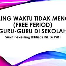 Spp bil 01 2016 pekeliling tambahan waktu peringkat wp dalam jadual waktu bekerja berperingkat wbb dilaksanakan khas pada bulan ramadan pekeliling terbaru kerajaan. Pekeliling Waktu Tidak Mengajar Guru Guru Di Sekolah