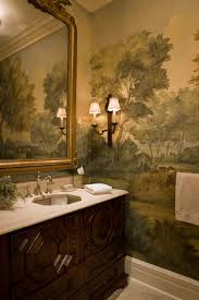 Plenty of bathroom remodeling ideas accommodate both children and adults in the design, so go ahead and have a little fun with yours! Scenic Mural Wallpaper By Susan Harter Muralpapers Slc Interiors Traditional Bathroom Designs Beautiful Bathrooms