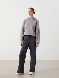 Antrasit Beli Lastikli Kadın Eşofman Altı - S5KC42Z8-R34 | LCW