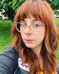 We love seeing your selfies. They totally brighten up our days right now.  Keep tagging us 💜Danielle used our Radiant Cream Color in Carrara Crimson  7RC. #madisonreed