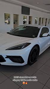 Image result for Arctic White 2025 Corvette