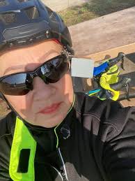 Staircase gap. The riding days are getting shorter and colder.