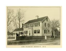 John Woodbury Residence Courtesy Of Gilbert S History Of Salem Nh History Salem Painting