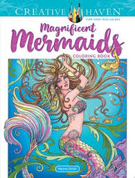 Creative haven winged fantasy designs coloring book. Art