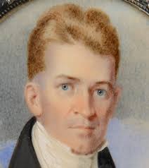 Lot 125: Georgia Miniature Portrait, B. Bibb