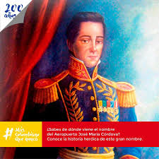 ¿unión de la comunidad andina? Minhacienda On Twitter El Aeropuerto De Rionegro Antioquia Se Llama Jose Maria Cordova En Memoria Al Heroe Colombiano Que Combatio Entre 1815 Y 1829 No Solo En Nuestro Pais Sino Tambien