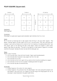 With its level playing field of four equal. Playground Games And Activities