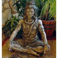 Figur Shiva Steinguss Gartenskulptur B H 73 90 Cm Wetterfeste Figur Fur Den Aussenbereich Amazon De Garten Gartenskulptur Skulpturen Shiva