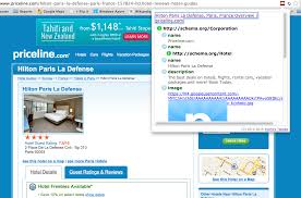 Priceline Com Page Showcasing Use Of Html5 Microdata Based Linked Data Using Terms From Schema Org Vocabulary Schemaorg Linkeddat Paris France France Paris