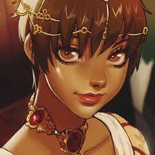 Maybe you would like to learn more about one of these? Berserk Dark Skin Smiling Jewelry Collar Profile Brown Eyes Bangs Hd Wallpaper Wallpaperbetter