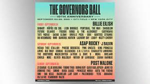Find governors ball music festival tour schedule, concert details, reviews and photos. Billie Eilish Headlining 2021 Governors Ball Festival 98kupd Arizona S Real Rock