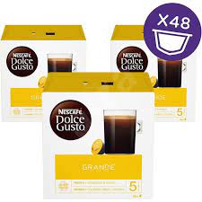Nescafé dolce gusto is the modern art of home coffee. Nescafe Dolce Gusto Grande 3 Pack Coffee Capsules Alzashop Com