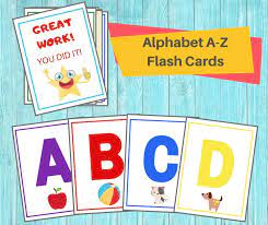 Our alphabet flash cards printable black and white pdf are ideal for a range of classroom activities and will support children learning this vital skill. Alphabet Flash Cards Abc Printable Flashcards Toddler Etsy Schweiz