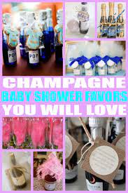Champagne Baby Shower Favors The Best Baby Shower Favor Ideas For Boys Girls Twins Baby Shower Champagne Favors Baby Shower Favors Baby Shower Favors Girl