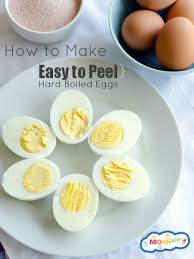 hard boiled eggs that are easy to l