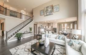 Great Great Room With High Ceiling Hardwood Floors In Lake Orion Mi Pulte Homes New Home Builders Home