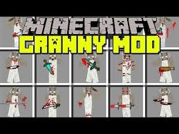 Minecraft Granny Mod L Escape Against Granny Horror In House L Modded Mini Game Education Minecraft Minecraft Mods Mod