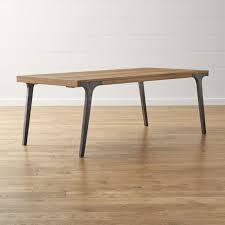 Lakin Recycled Teak Extendable Dining Table Crate And Barrel Dining Room Table Extension Dining Table Extendable Dining Table