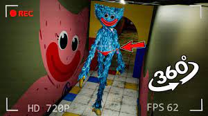 360° VR Hidden cam found Huggy Wuggy in Red Panties!!! - YouTube