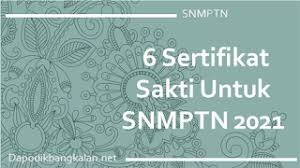 Usahakan dari penyelenggara yang resmi. 6 Sertifikat Sakti Untuk Snmptn 2021 Dapodik Bangkalan