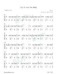 Ily I Love You Baby Free Piano Sheet Music Piano Chords