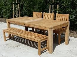 Tuinset Teakhout Tuinsets Buitentafels Stoel Kussen