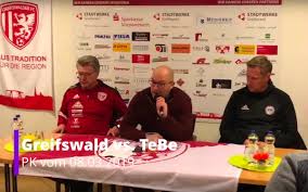 Greifswalder sv won 1 direct matches.sv victoria seelow won 0 matches.1 matches ended in a draw.on average in direct matches both teams scored a 1.50 goals per match. Pk Zum Auswartsspiel Gegen Greifswald Tennis Borussia Berlin