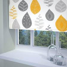 leaf ready made blackout roller blind