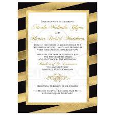 Jam paper 4.88 x 3.38 white with ivory embossed seashells wedding invitation set, 100ct. Bold Diagonal Stripes Wedding Invitation Black Gold White Simulated Gold Foil Glitter Ornate Scroll