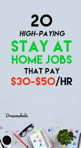 20 Flexible Part Time Jobs That Pay 40 An Hour Dreamshala Stay At Home Jobs Extra Money Jobs Money Making Jobs