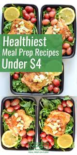 Looking To Meal Prep On A Budget Keep The Cost Of Your Meals Down By Making One Of These Meal Prep Recipes Each M Cheap Healthy Meals Cheap Meal Prep Meals
