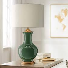 Currey And Company Lilou Green Ceramic Table Lamp 9r009 Lamps Plus Green Table Lamp Table Lamp Lamp