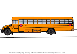 How To Draw A School Bus School Bus Drawing School Bus Clipart Bus