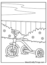 Take part in a fantastic journey. Bicycles Coloring Pages Updated 2021