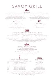 Sample A La Carte Menu Restaurant Menu Template Menu Restaurant Grilling Menu