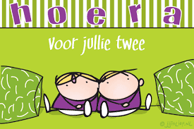 Jij Is Lief Kaart Een Tweeling