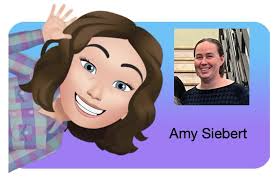 Introducing Amy Siebert, board member of the Friends and a volunteer at the  library as well. Here is her library story: "The library has always been a  reliable, safe and welcoming space