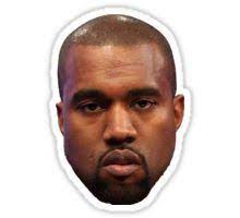 Kanye West Stickers Kanye West Face Stickers Stickers