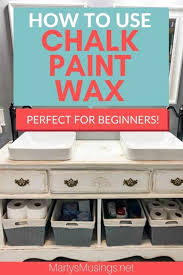 These are my absolute favorite for applying glaze and sealers to painted furniture. How To Use Chalk Paint Wax Tips On Distressing Marty S Musings