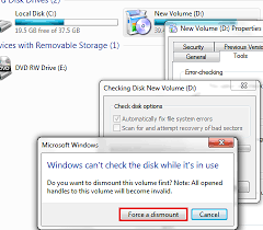 Check Your Hard Disk For Errors In Windows 7