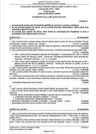 Edu.ro barem română evaluare națională. Barem Limba Si Literatura RomanÄƒ Cum Se RezolvÄƒ De Fapt Subiectele De La Evaluarea NaÅ£ionalÄƒ