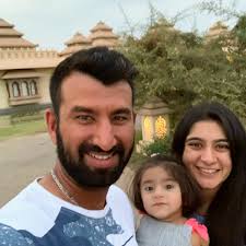 Cheteshwar pujara nominated for indian sports honours. Cheteshwar Pujara On Twitter The Best Holiday Picture We Could Get With The Toddler Refusing To Stay Still Happyvibes