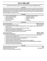 Best Accounting Assistant Resume Example | LiveCareer