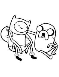 Über 7 millionen englischsprachige bücher. Adventure Time With Jack And Finn Coloring Pages Coloring Sky