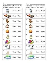 Needs And Wants Kindergarten Social Studies Activities Social Studies Worksheets Kindergarten Social Studies