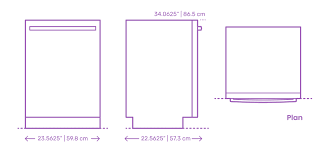 Check spelling or type a new query. Bosch Benchmark Bar Handle Dishwasher 24 Dimensions Drawings Dimensions Com