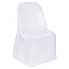 Ivory Polyester Banquet Chair Covers Folding Chair Covers Chair Covers Wedding Chair Covers