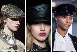 Fall Winter 2020 2021 Hat Trends Runway Headwear Trends Fashion Cap News Boy Hat Trends 2020 Fashion